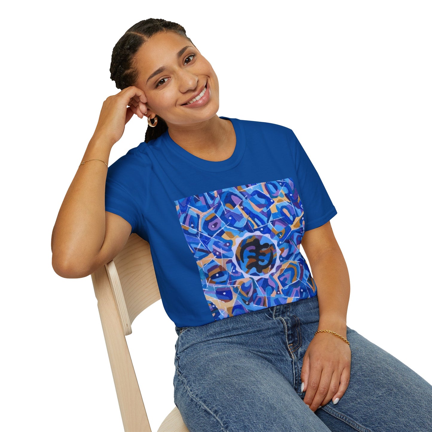 Vibrant Floral Unisex T-Shirt | Colorful Graphic Tee for Casual Wear, Gift, Summer Style, Art Lover, Stylish Comfort