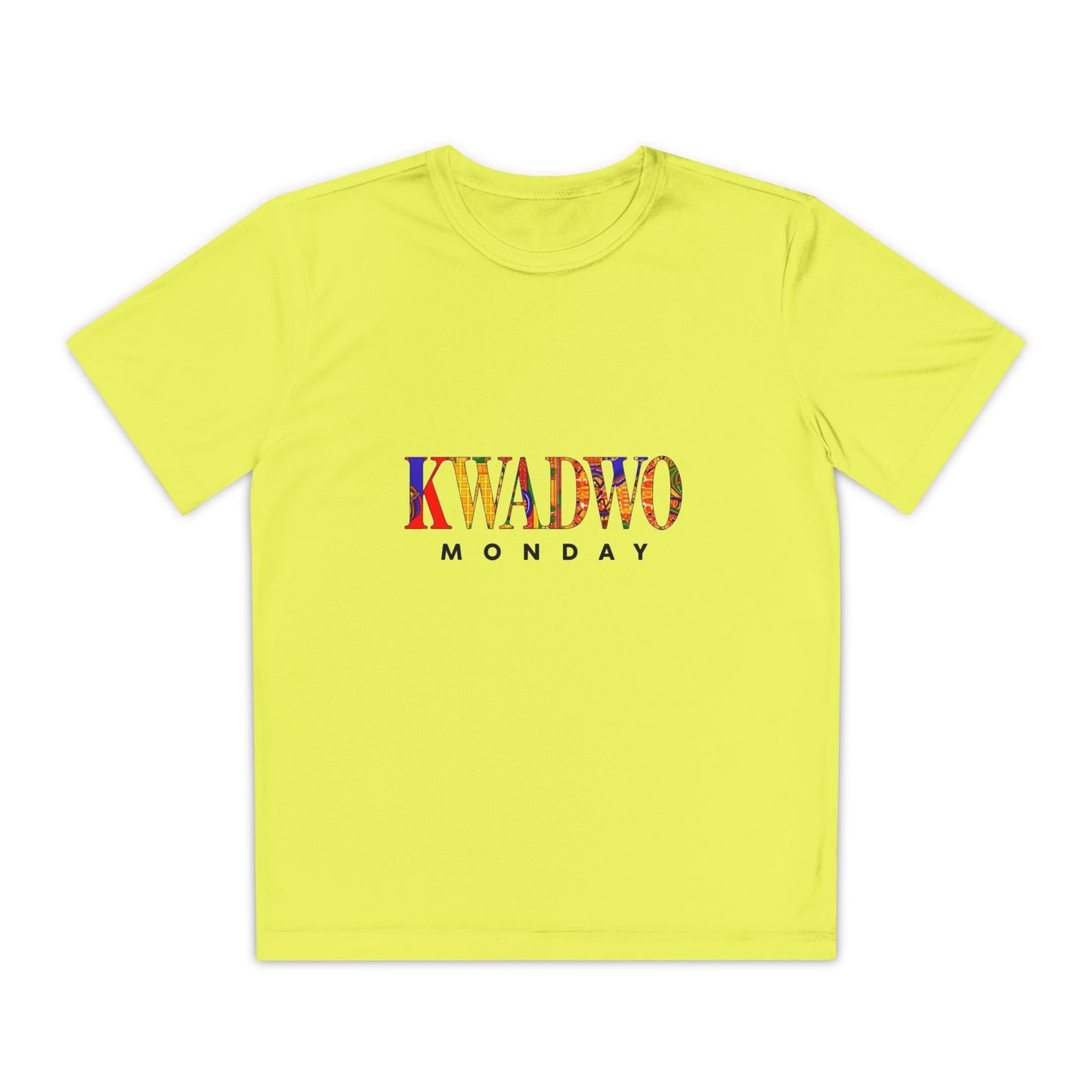 Youth Competitor T-Shirt, Fun Youth Tee, Kwadwo Monday Graphic Tee, Kids Casual Top, Gift for Kids, Birthday Shirt