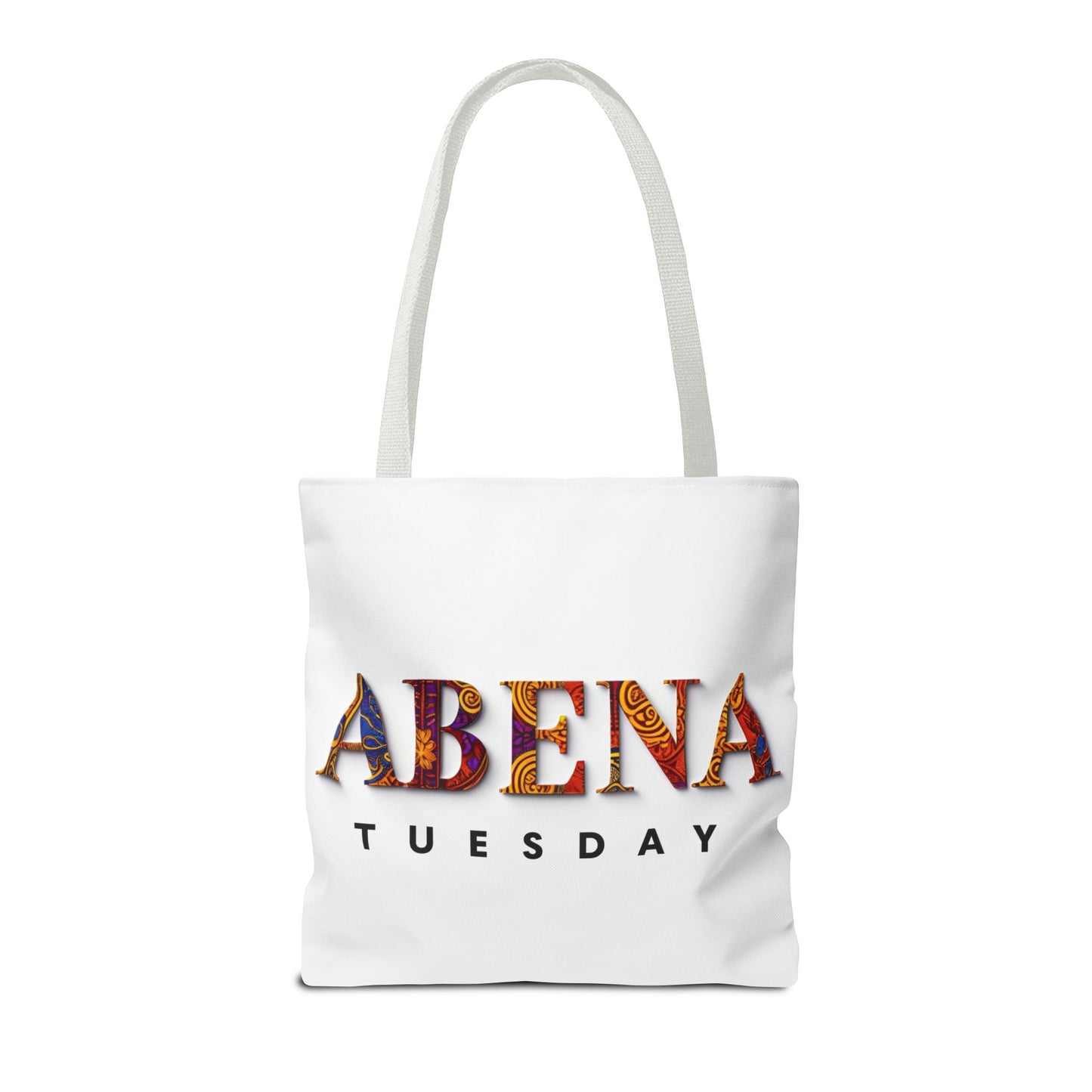 Abena Tuesday Tote Bag, Stylish Carryall, Gift for Her, Daily Use, Eco-Friendly, Fashionable Shopper's Bag, Personalized Tote
