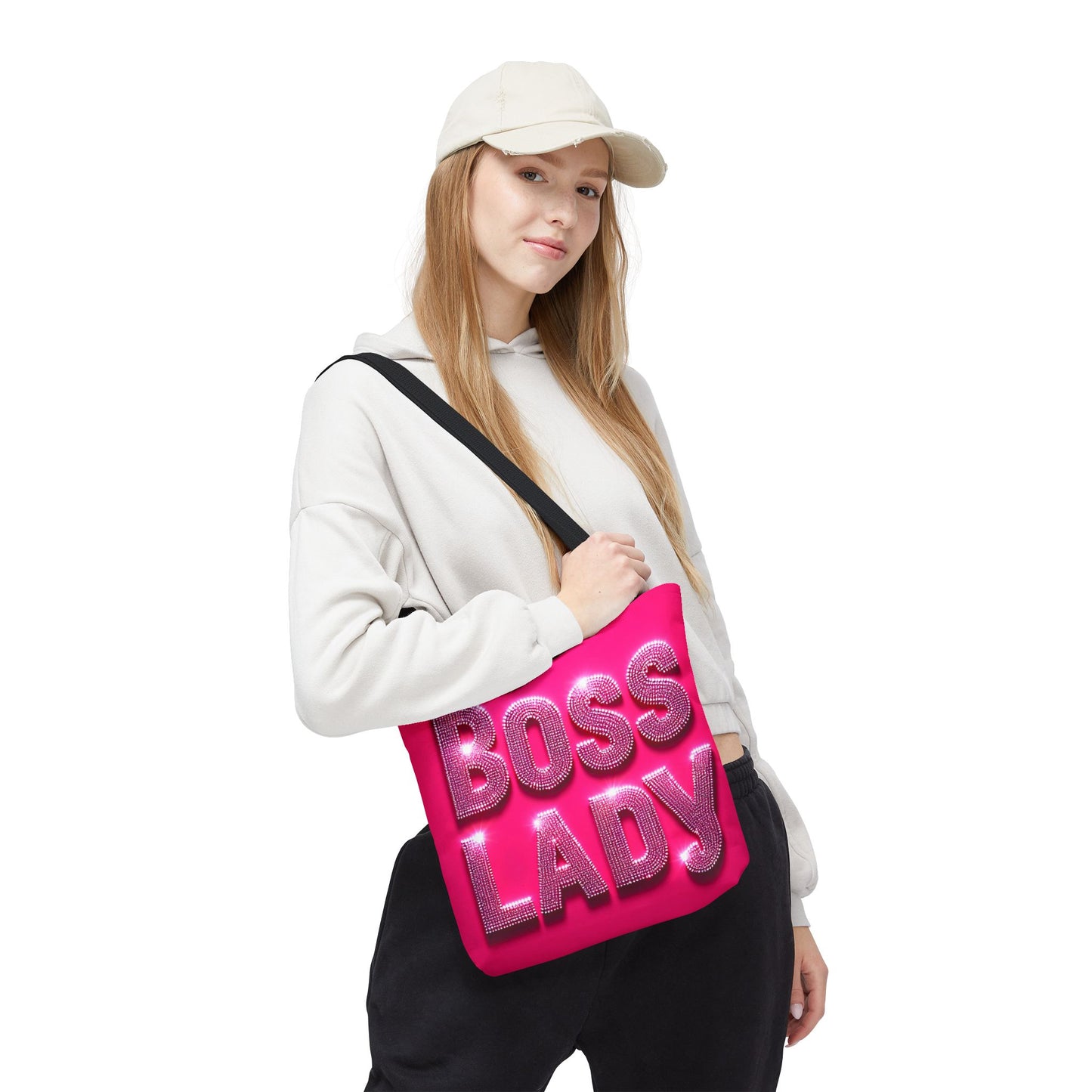 Boss Lady Tote Bag | Stylish Shopping Bag for Women | Perfect Gift for Boss's Day, Birthdays, and Chic Everyday Use