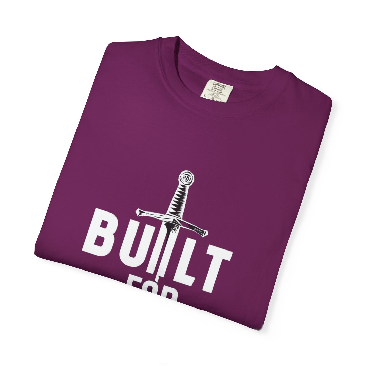 Battle-Ready Unisex T-shirt - Built for Battle - Casual Wear, Fitness, Gift for Warriors, Encouragement, Everyday Comfort