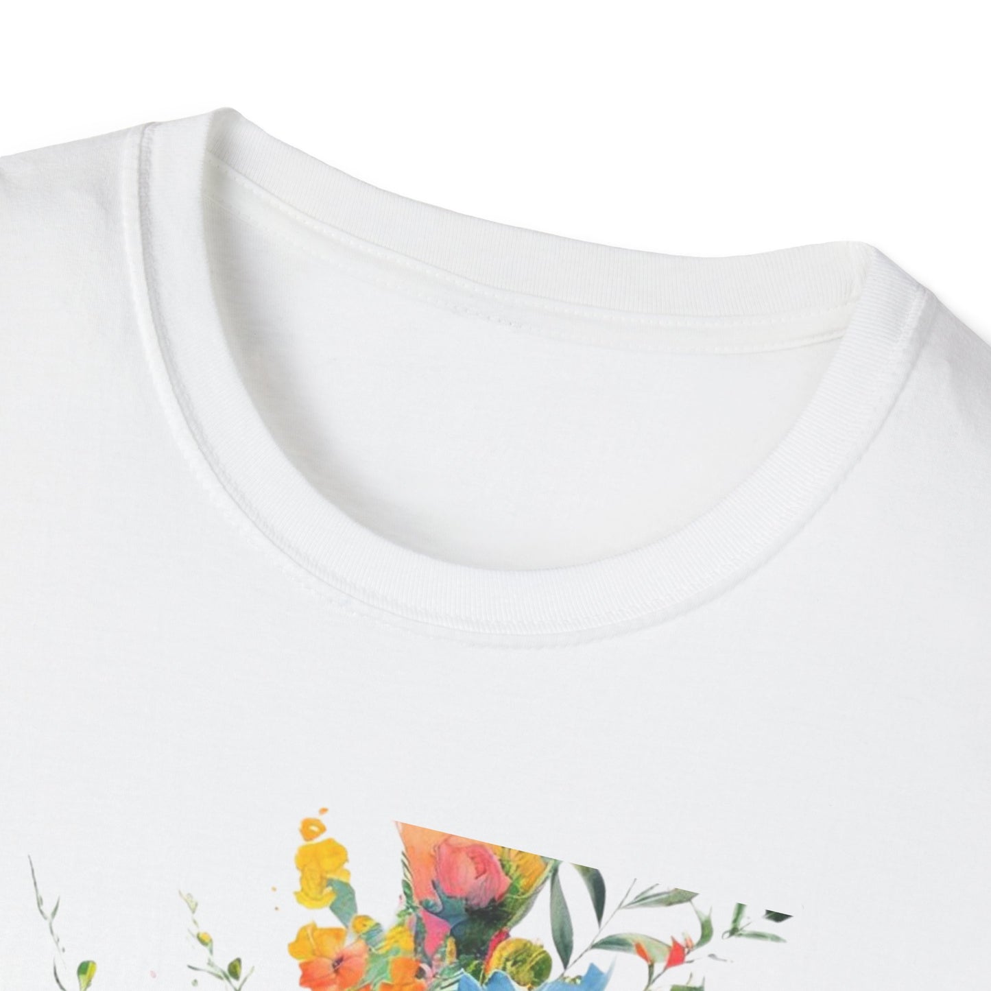 Floral Inspirational T-Shirt, Speak Life Quote Tee, Nature Lovers Gift, Unisex Casual Wear, Motivational Apparel, Summer Wardrobe Must-Have