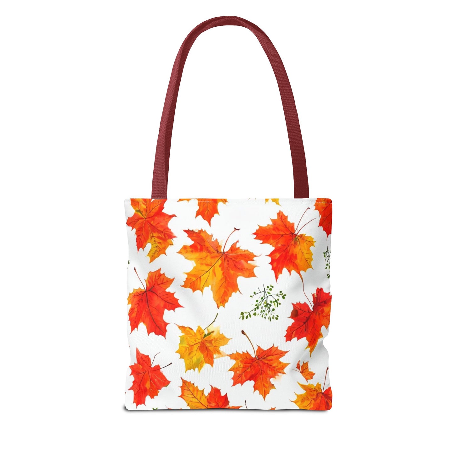 Autumn Leaves Tote Bag, Fall Shopping Tote, Seasonal Gift for Her, Eco-Friendly Bag, Thanksgiving Party Favor