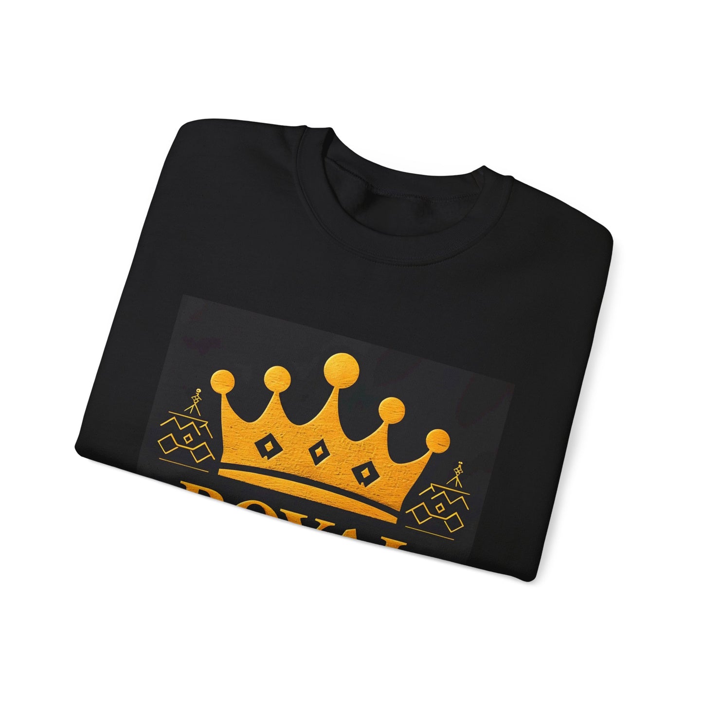 Royal Heritage Crewneck Sweatshirt - Unisex, Classic Style, Perfect for Casual Wear, Gifts, Heritage Celebrations