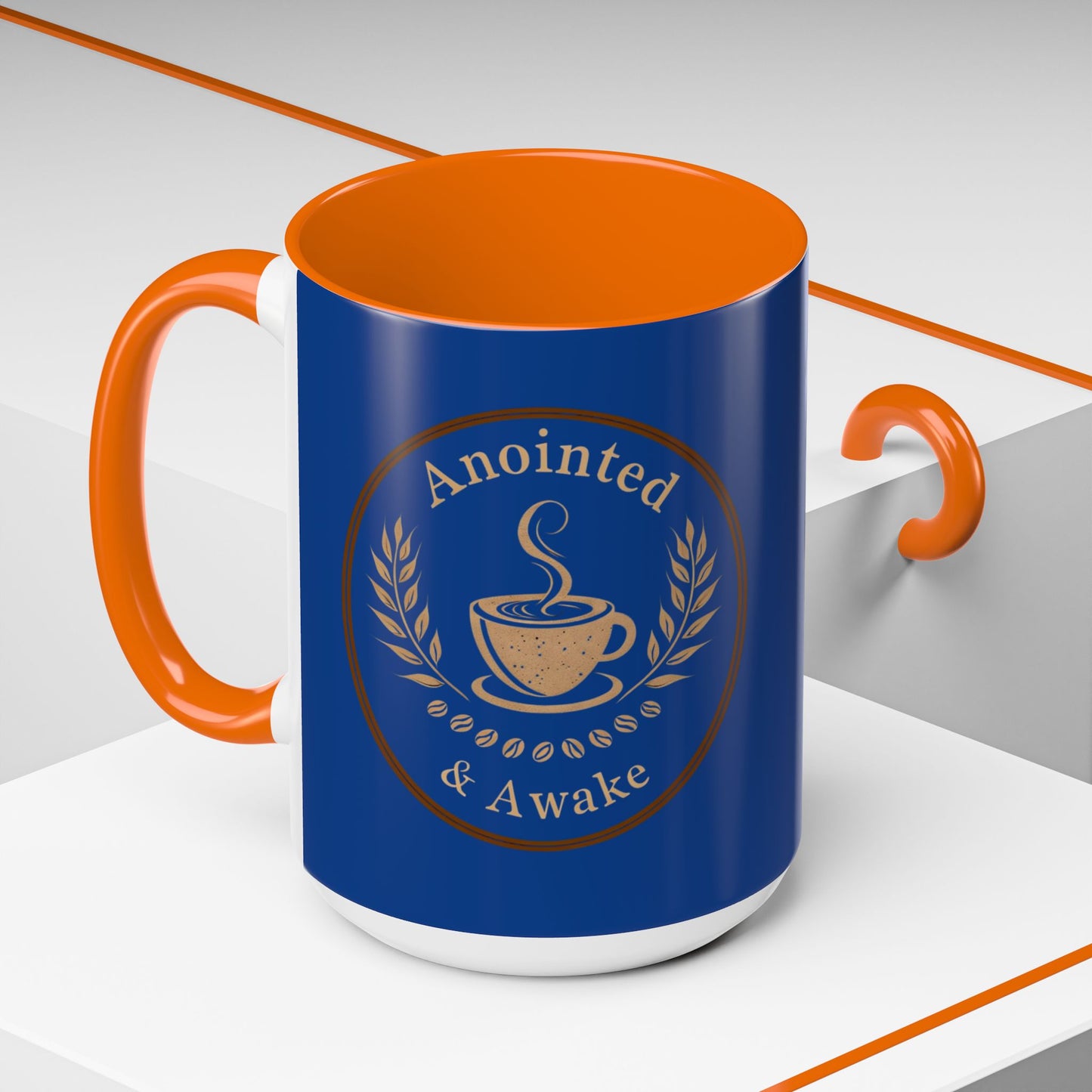 Anointed & Awake Coffee Mug - Perfect for Morning Rituals, Unique Gift, Coffee Lover's Delight, Personalized Drinkware, Spiritual Mug