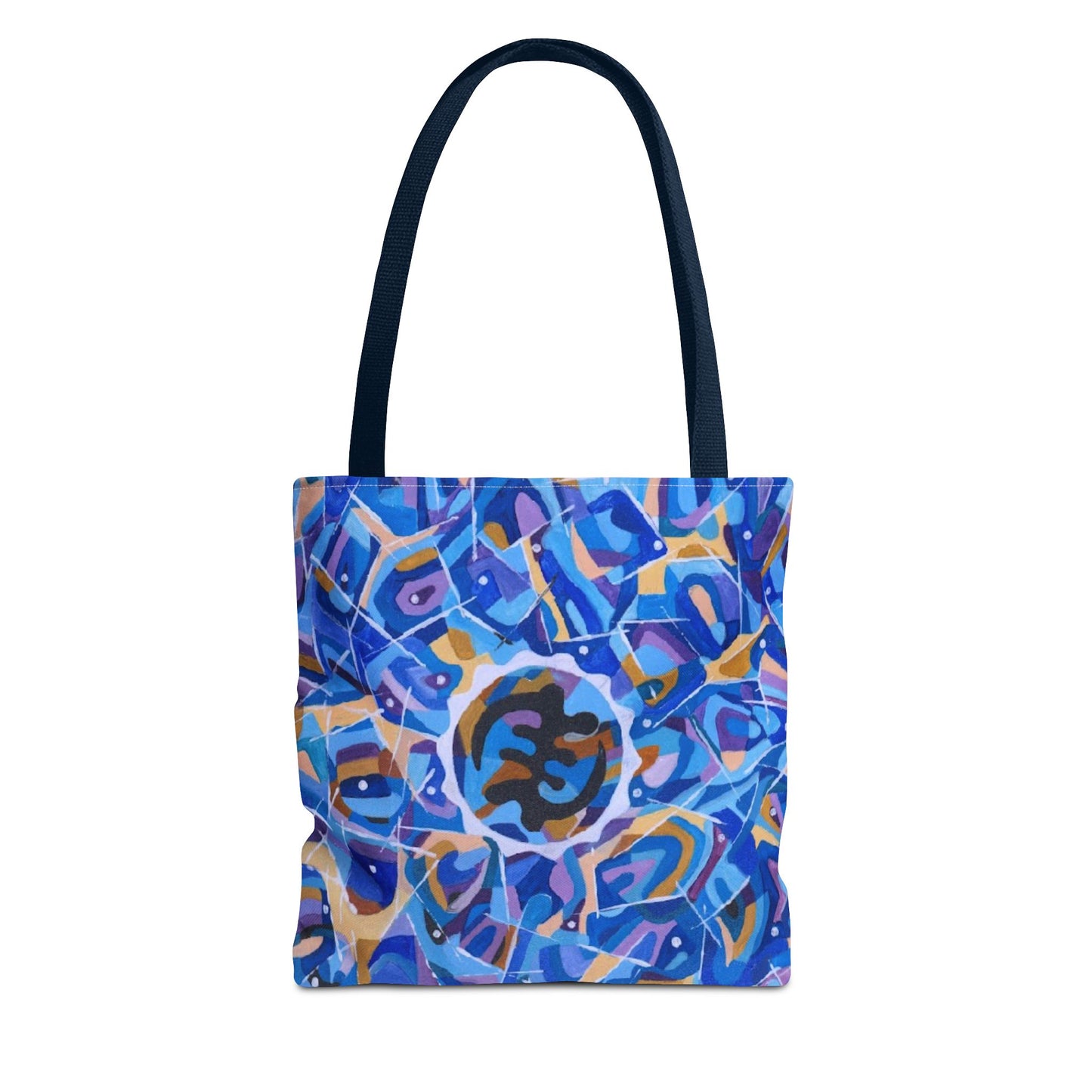 Artistic AOP Tote Bag, Colorful Everyday Tote, Trendy Shopping Bag, Unique Gift for Her, Boho Style Bag