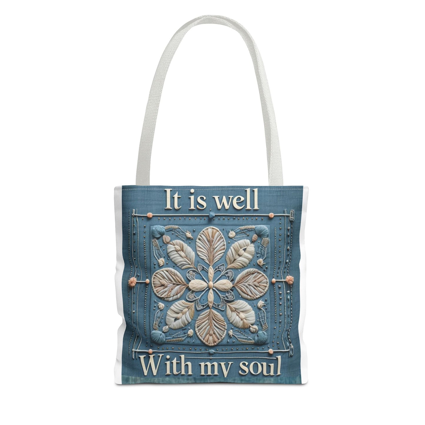 Inspirational Tote Bag, Faith-Based Bag, Motivational Shopping Bag, Personalized Gift, Spiritual Accessory