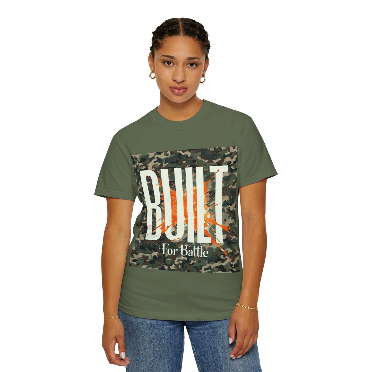 Built for Battle Unisex T-Shirt, Casual Wear, Fitness Apparel, Everyday Style, Gift for Him/Her, Streetwear