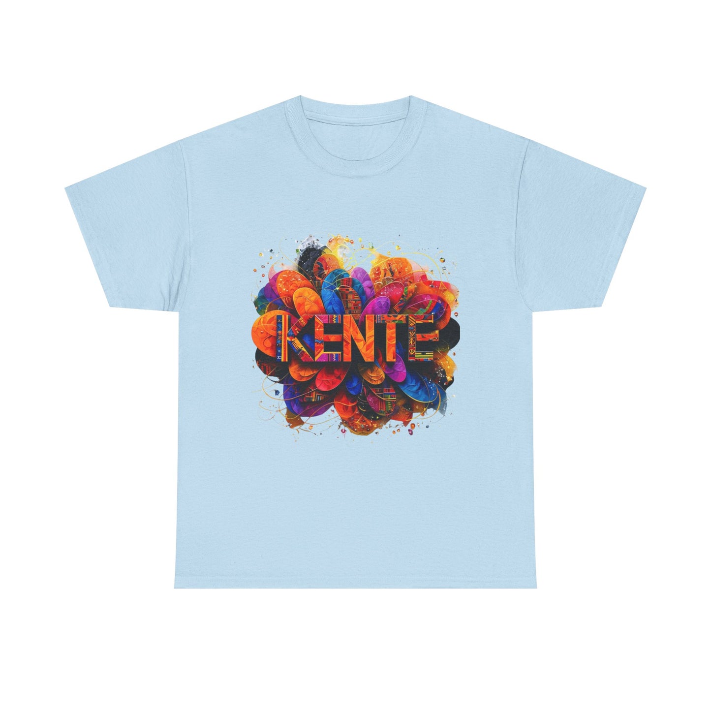 Vibrant Artistic Expression Tee - Unisex Cotton T-Shirt, Casual Wear, Gift for Art Lovers, Bright Design, Everyday Style