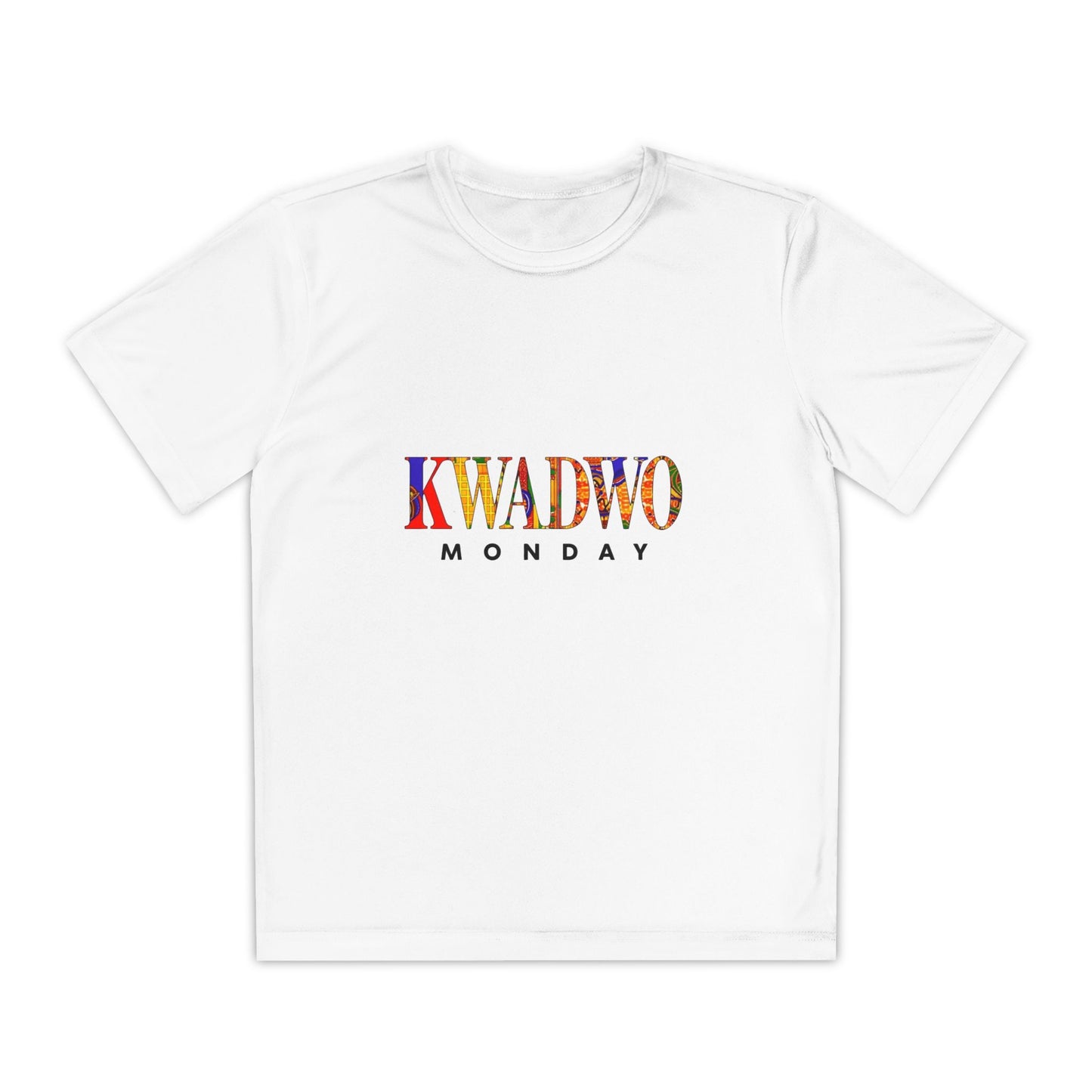 Youth Competitor T-Shirt, Fun Youth Tee, Kwadwo Monday Graphic Tee, Kids Casual Top, Gift for Kids, Birthday Shirt