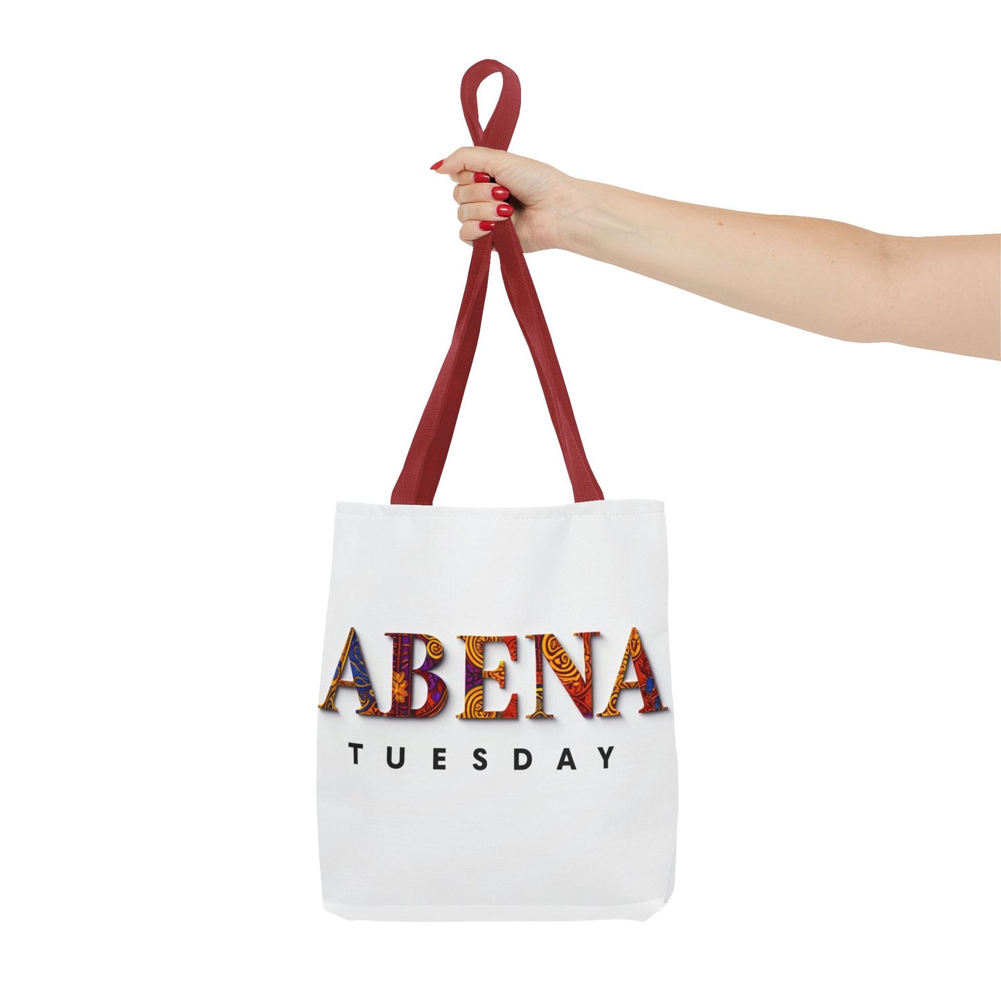 Abena Tuesday Tote Bag, Stylish Carryall, Gift for Her, Daily Use, Eco-Friendly, Fashionable Shopper's Bag, Personalized Tote