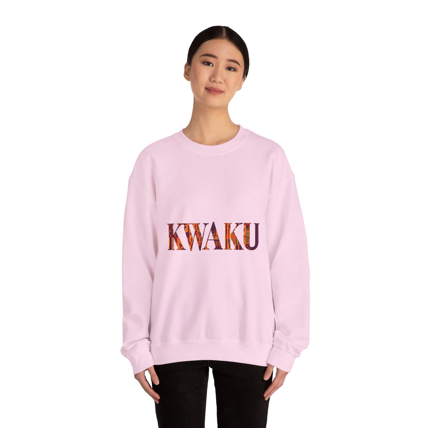 Chic Kwaku Crewneck Sweatshirt - Cozy Lounge Wear, Gift for Him/Her, Stylish Casual, Autumn Fashion, Unique Statement Sweater