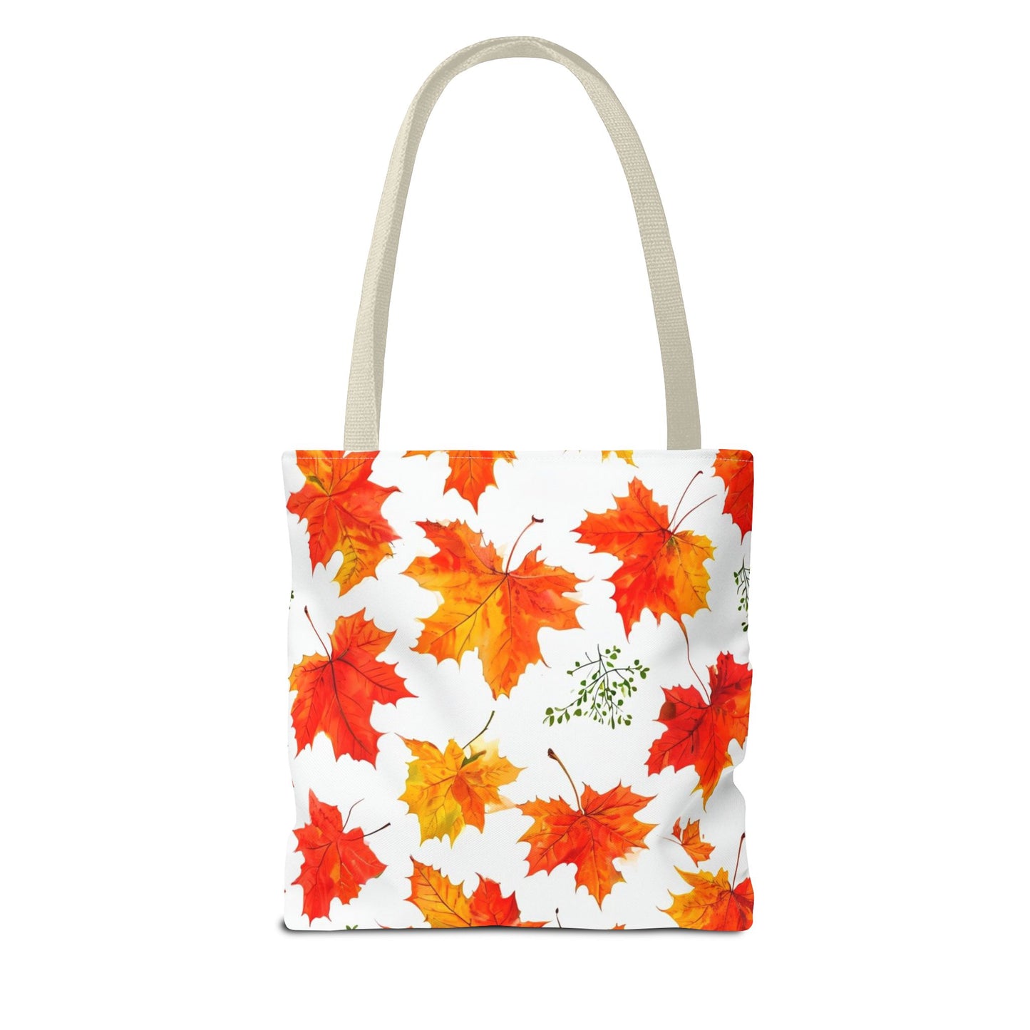 Autumn Leaves Tote Bag, Fall Shopping Tote, Seasonal Gift for Her, Eco-Friendly Bag, Thanksgiving Party Favor