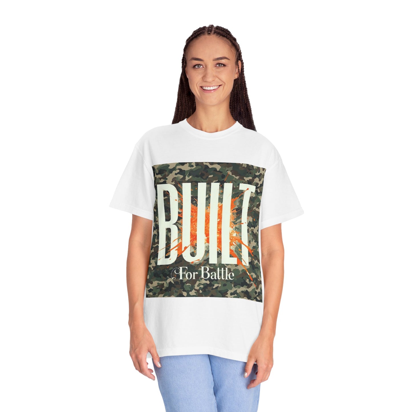 Built for Battle Unisex T-Shirt, Casual Wear, Fitness Apparel, Everyday Style, Gift for Him/Her, Streetwear