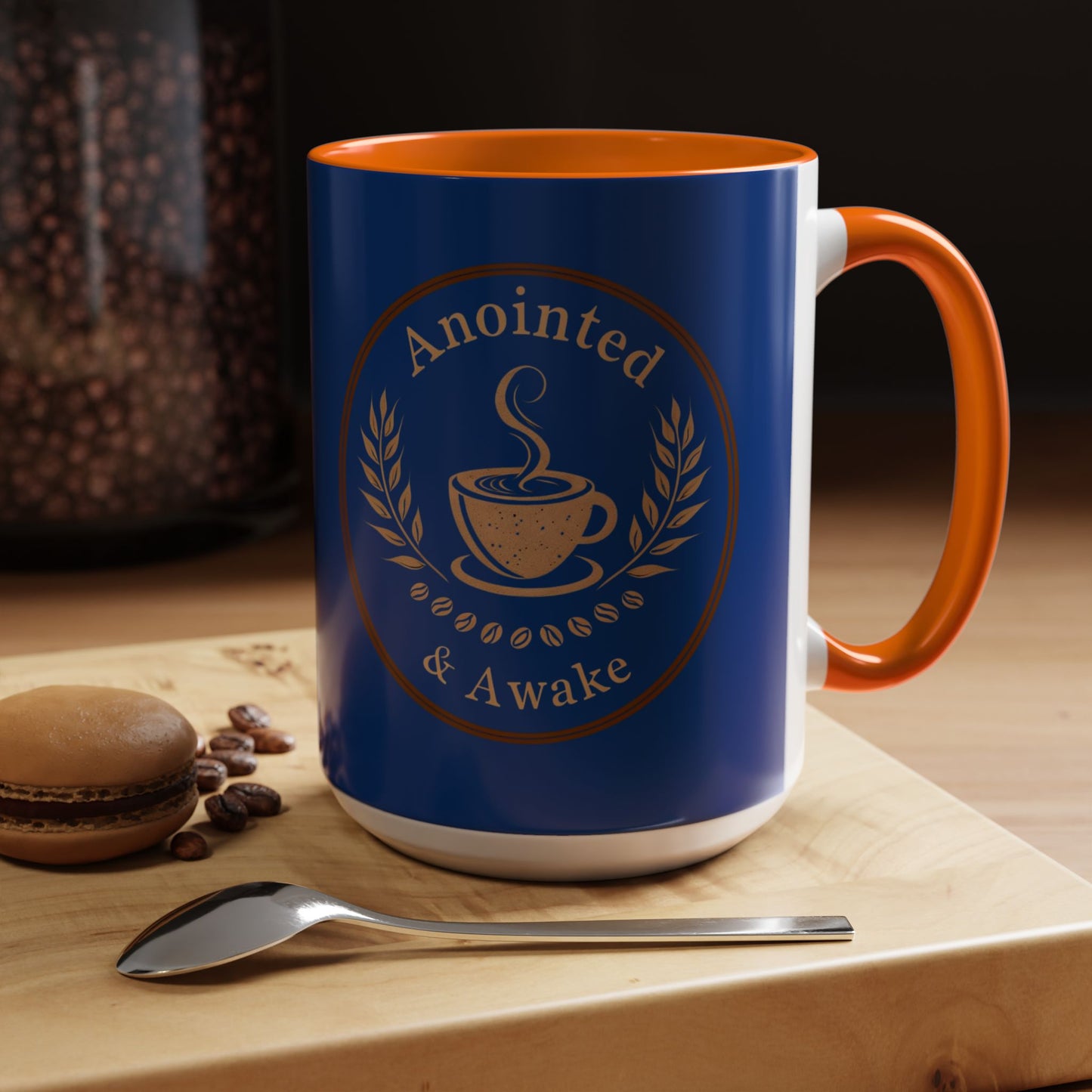 Anointed & Awake Coffee Mug - Perfect for Morning Rituals, Unique Gift, Coffee Lover's Delight, Personalized Drinkware, Spiritual Mug