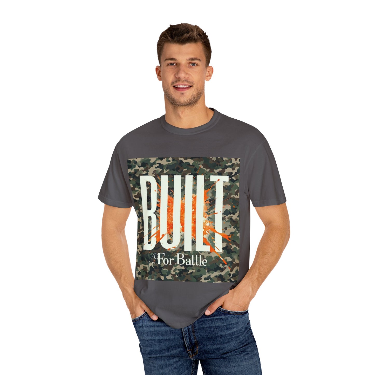Built for Battle Unisex T-Shirt, Casual Wear, Fitness Apparel, Everyday Style, Gift for Him/Her, Streetwear