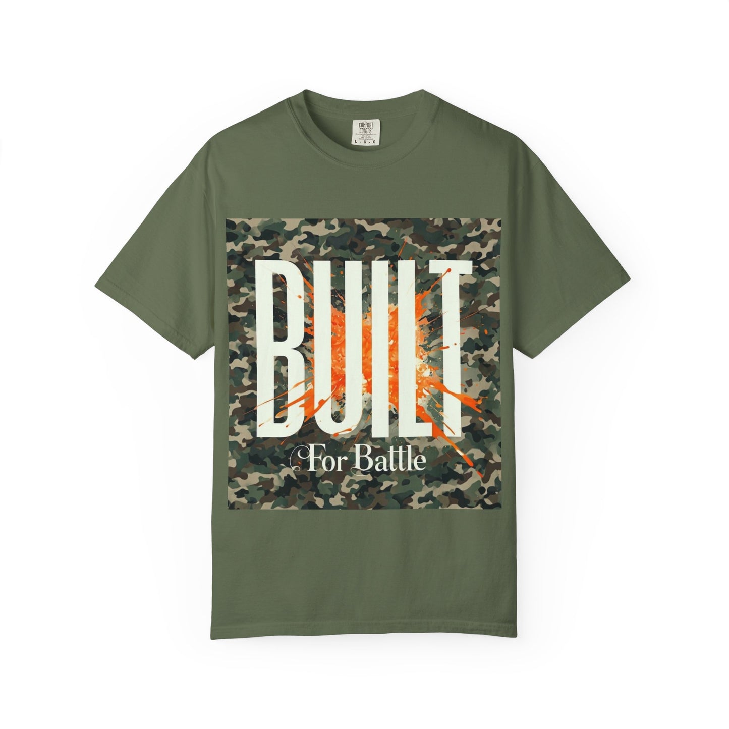 Built for Battle Unisex T-Shirt, Casual Wear, Fitness Apparel, Everyday Style, Gift for Him/Her, Streetwear