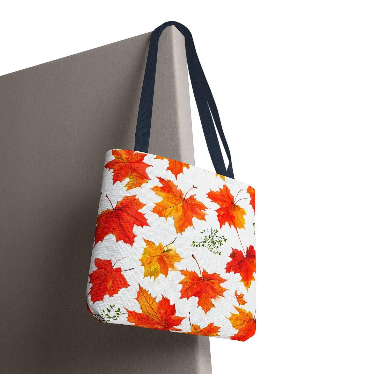Autumn Leaves Tote Bag, Fall Shopping Tote, Seasonal Gift for Her, Eco-Friendly Bag, Thanksgiving Party Favor