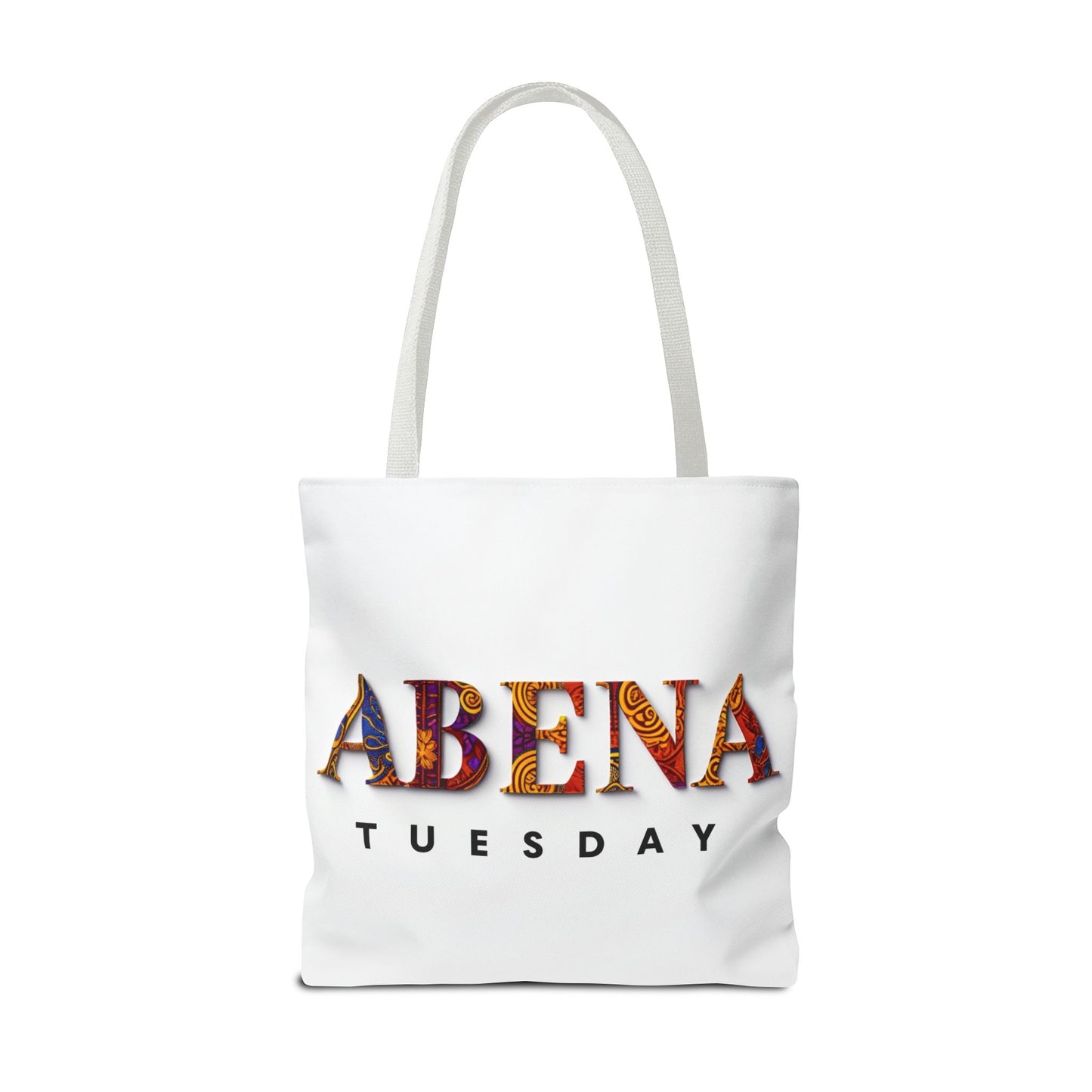 Abena Tuesday Tote Bag, Stylish Carryall, Gift for Her, Daily Use, Eco-Friendly, Fashionable Shopper's Bag, Personalized Tote