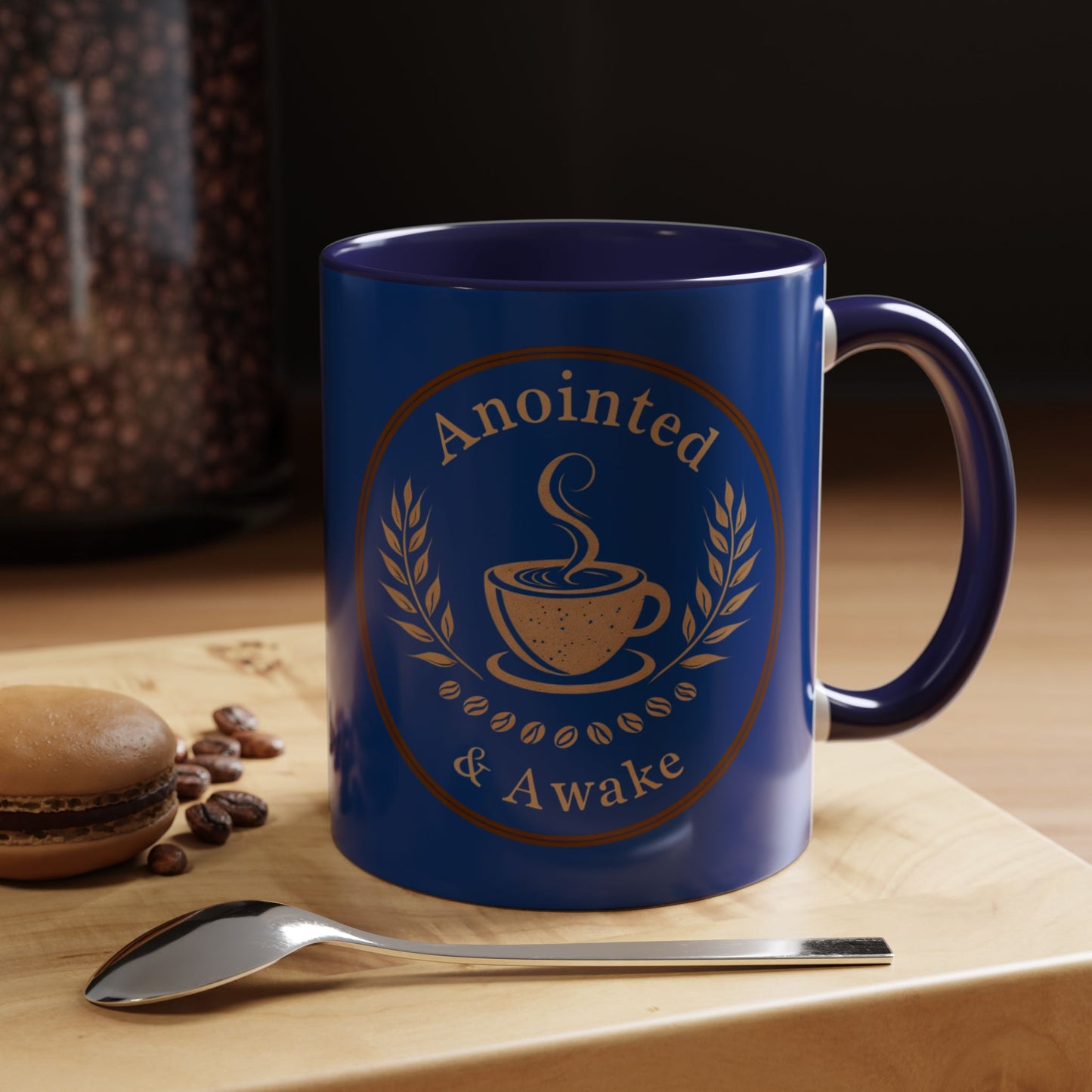 Anointed & Awake Coffee Mug - Perfect for Morning Rituals, Unique Gift, Coffee Lover's Delight, Personalized Drinkware, Spiritual Mug