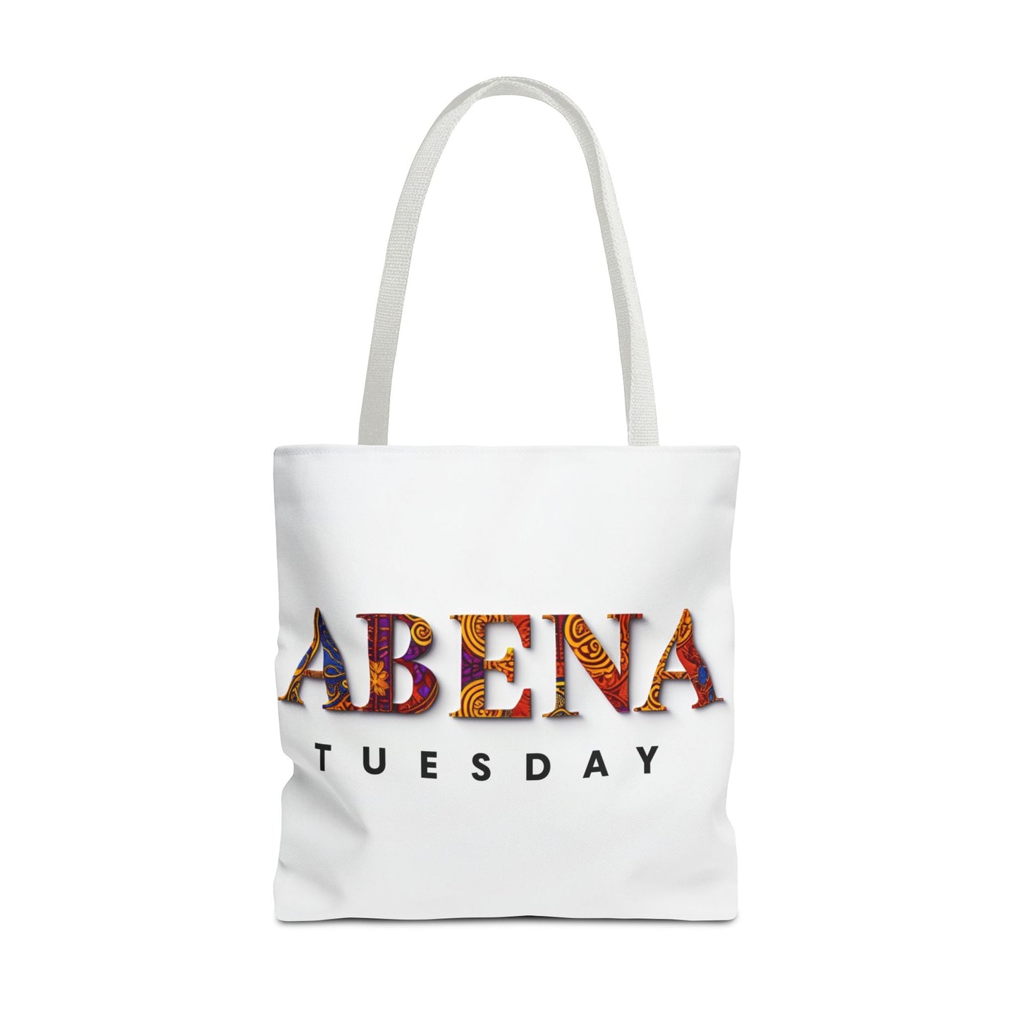 Abena Tuesday Tote Bag, Stylish Carryall, Gift for Her, Daily Use, Eco-Friendly, Fashionable Shopper's Bag, Personalized Tote