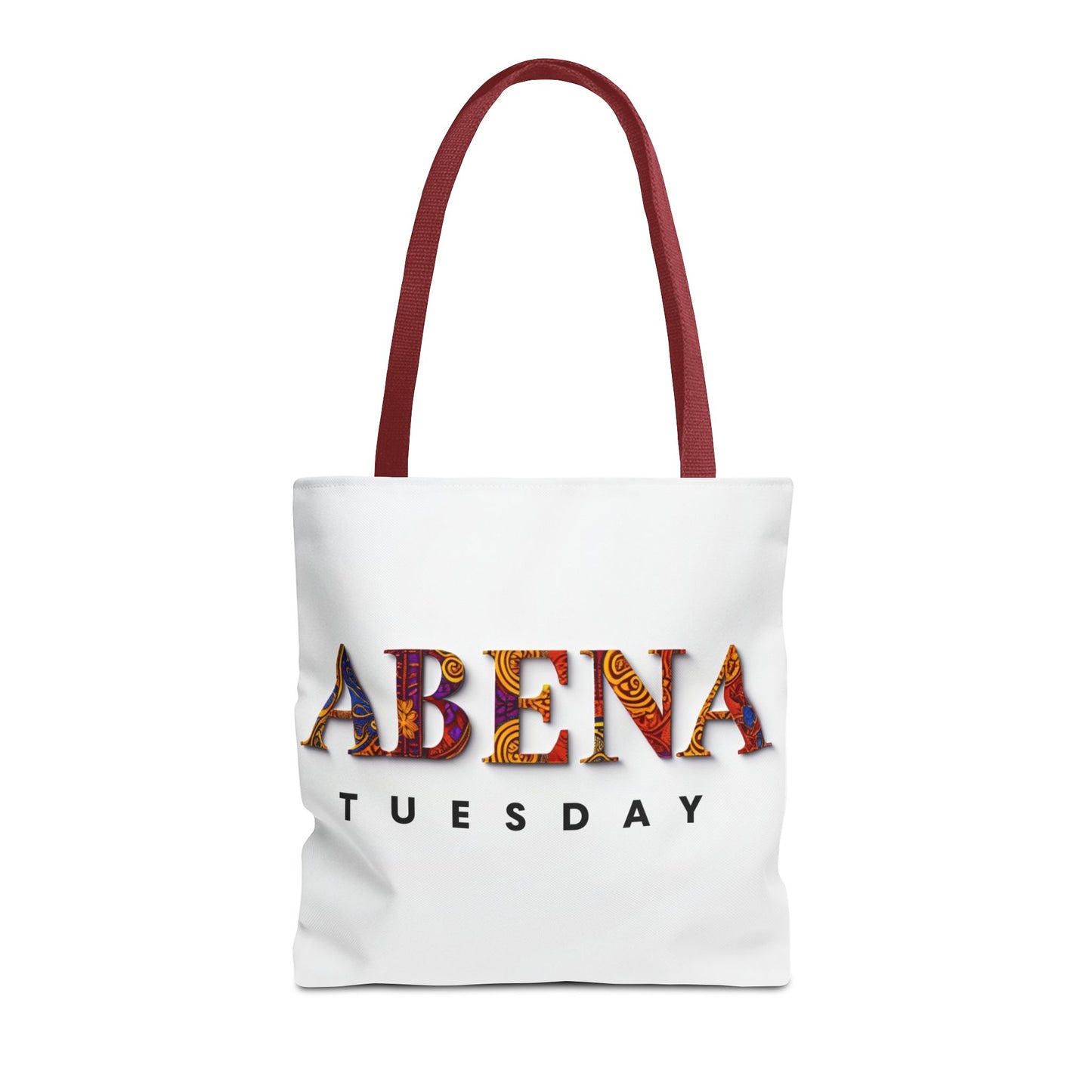 Abena Tuesday Tote Bag, Stylish Carryall, Gift for Her, Daily Use, Eco-Friendly, Fashionable Shopper's Bag, Personalized Tote