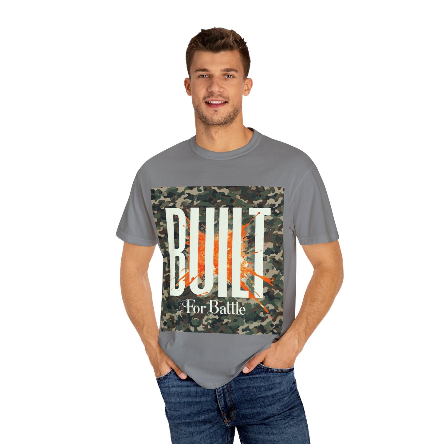 Built for Battle Unisex T-Shirt, Casual Wear, Fitness Apparel, Everyday Style, Gift for Him/Her, Streetwear