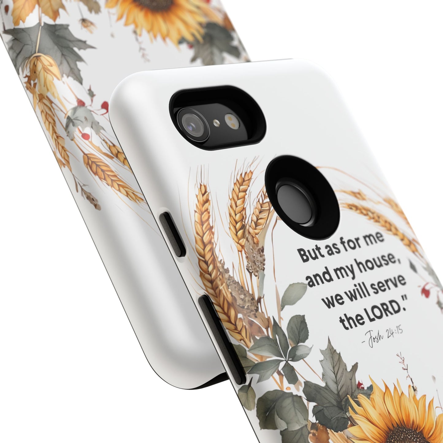 Fall-Themed Phone Case, Cozy Autumn Decor, Inspirational Quote, Pumpkin Design, Gift for Him or Her