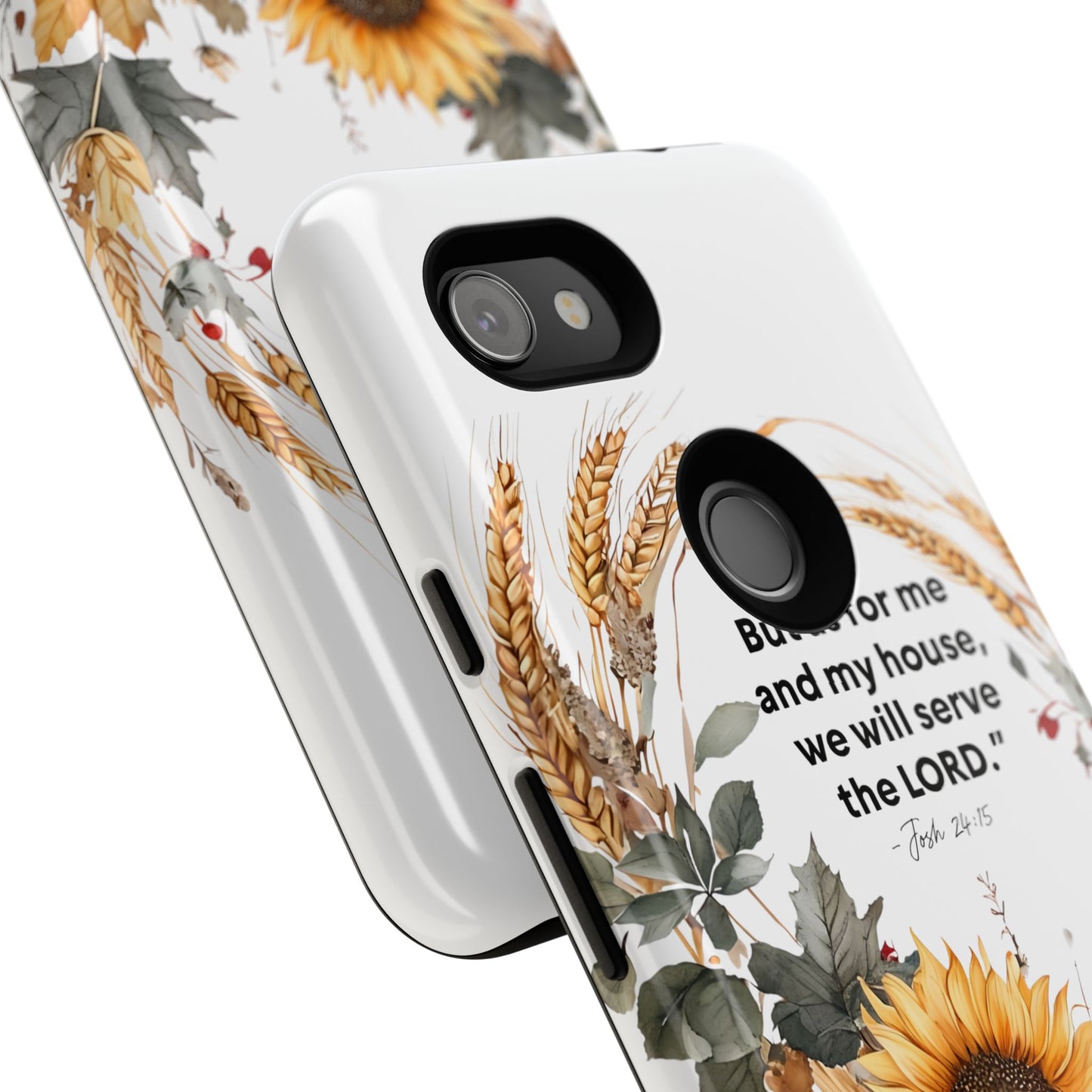 Fall-Themed Phone Case, Cozy Autumn Decor, Inspirational Quote, Pumpkin Design, Gift for Him or Her