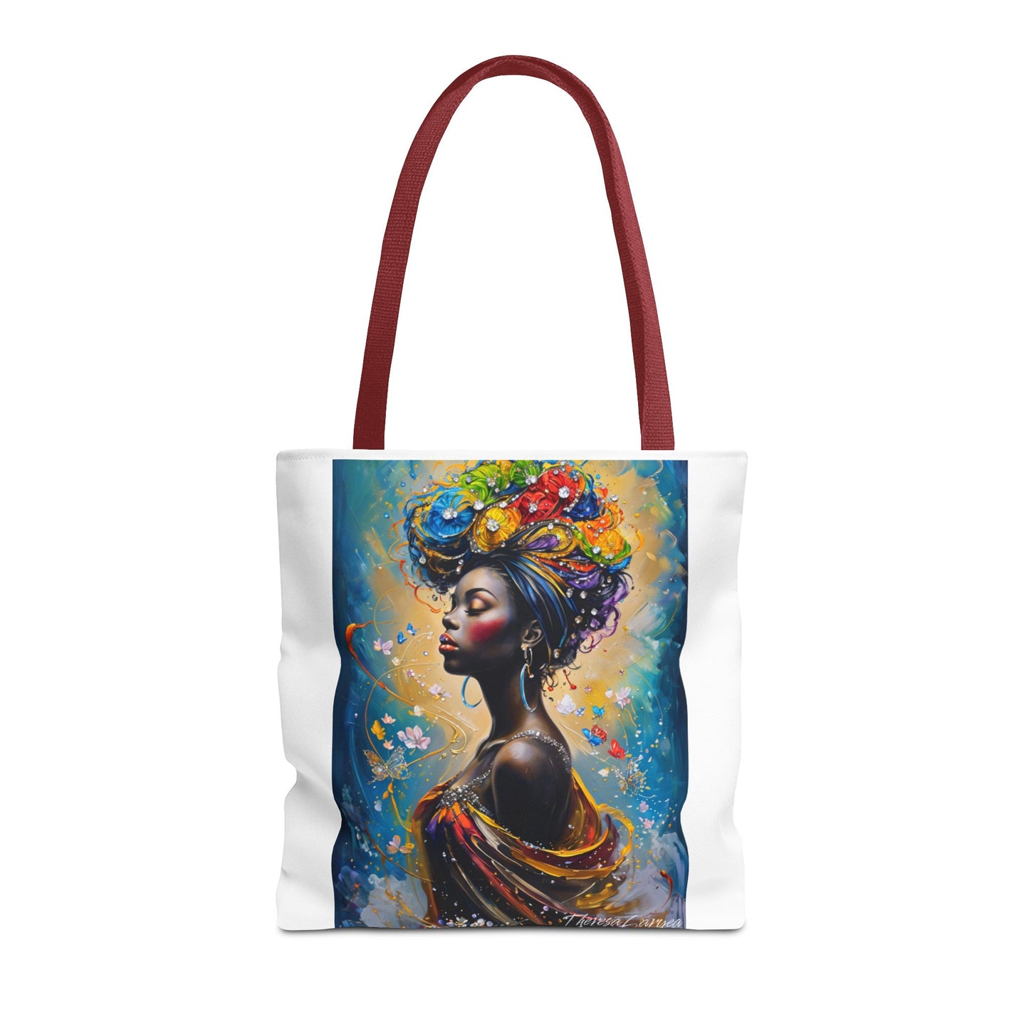 Vibrant Art Tote Bag, Stylish Eco-Friendly Grocery Bag, Elegant Gift for Art Lovers, Fashionable Daily Use, Perfect for Festivals