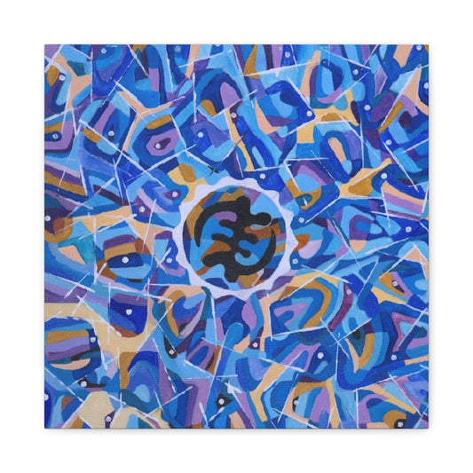 Vibrant Abstract Wall Art Canvas, Colorful Decor for Home, Unique Gift, Modern Art, Living Room Wall Hanging