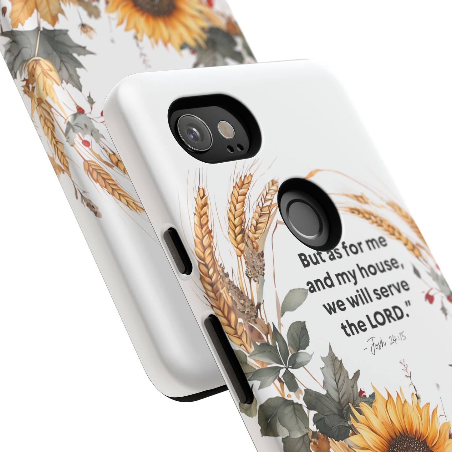 Fall-Themed Phone Case, Cozy Autumn Decor, Inspirational Quote, Pumpkin Design, Gift for Him or Her
