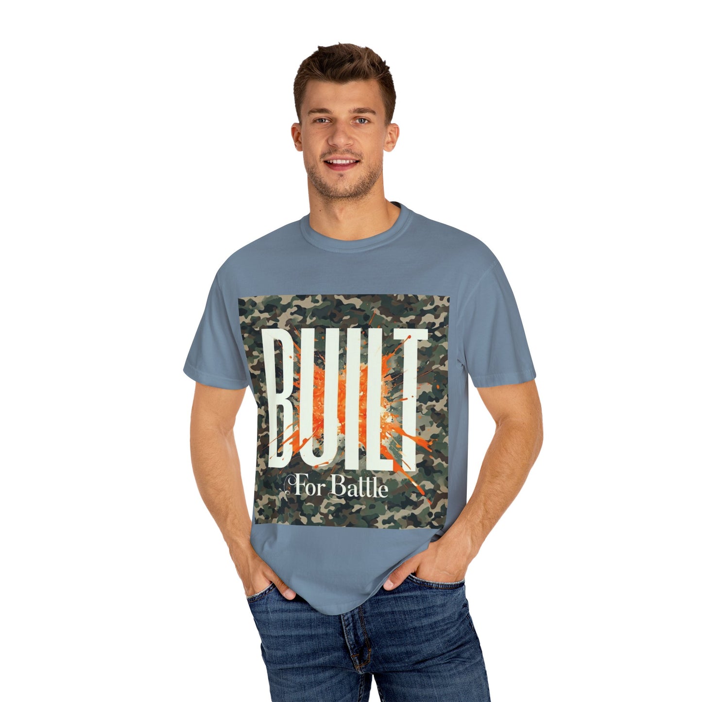 Built for Battle Unisex T-Shirt, Casual Wear, Fitness Apparel, Everyday Style, Gift for Him/Her, Streetwear