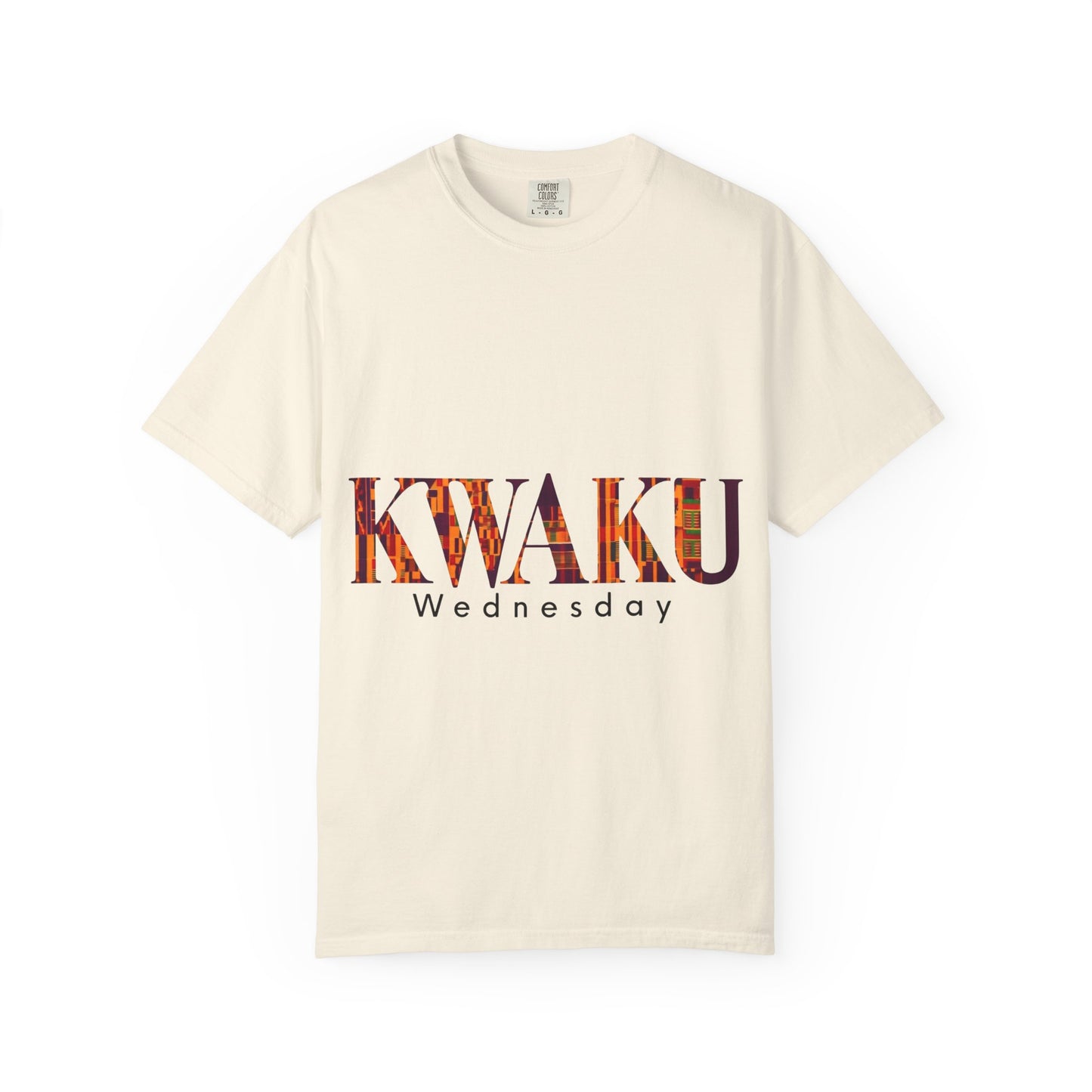 Garment-Dyed Unisex T-Shirt - Kwaku Wednesday Inspired Tee, Casual Fashion, Everyday Wear, Unique Gift, Cultural Celebration