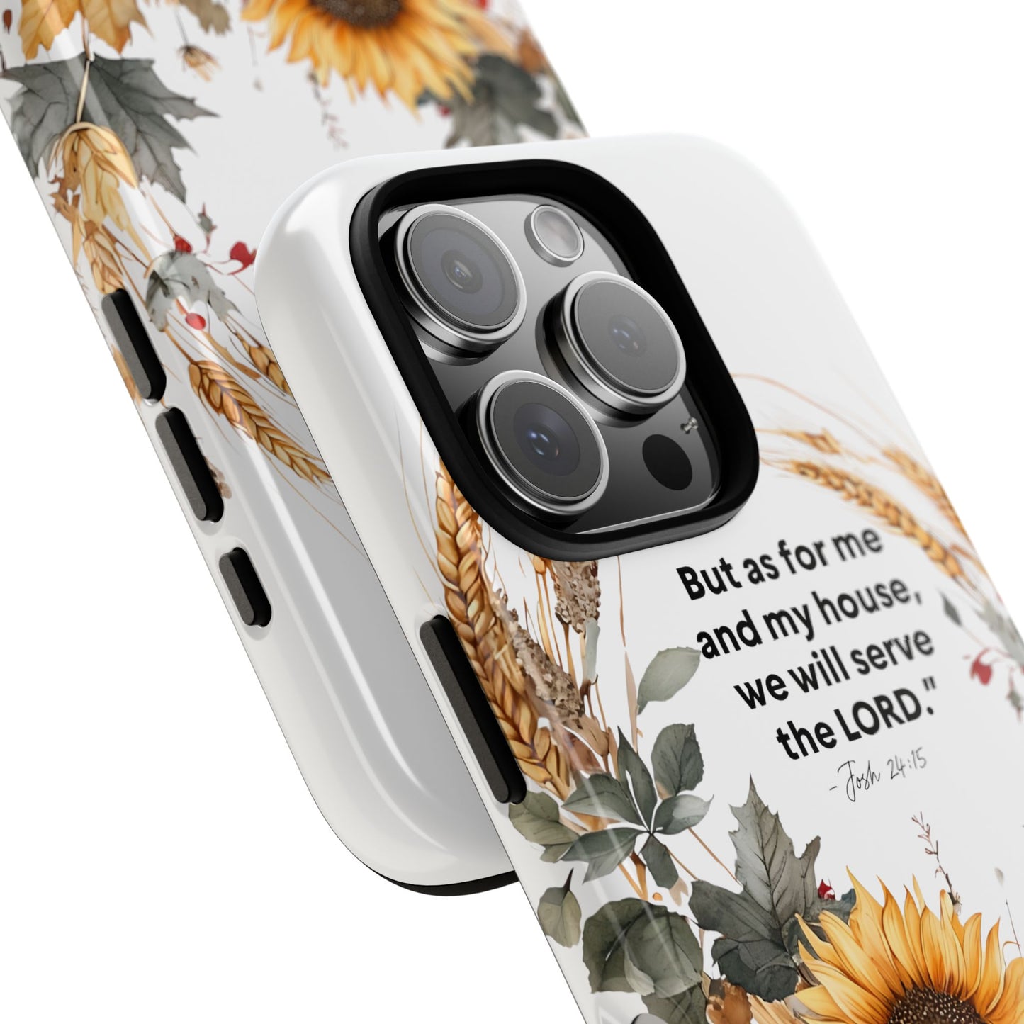 Fall-Themed Phone Case, Cozy Autumn Decor, Inspirational Quote, Pumpkin Design, Gift for Him or Her