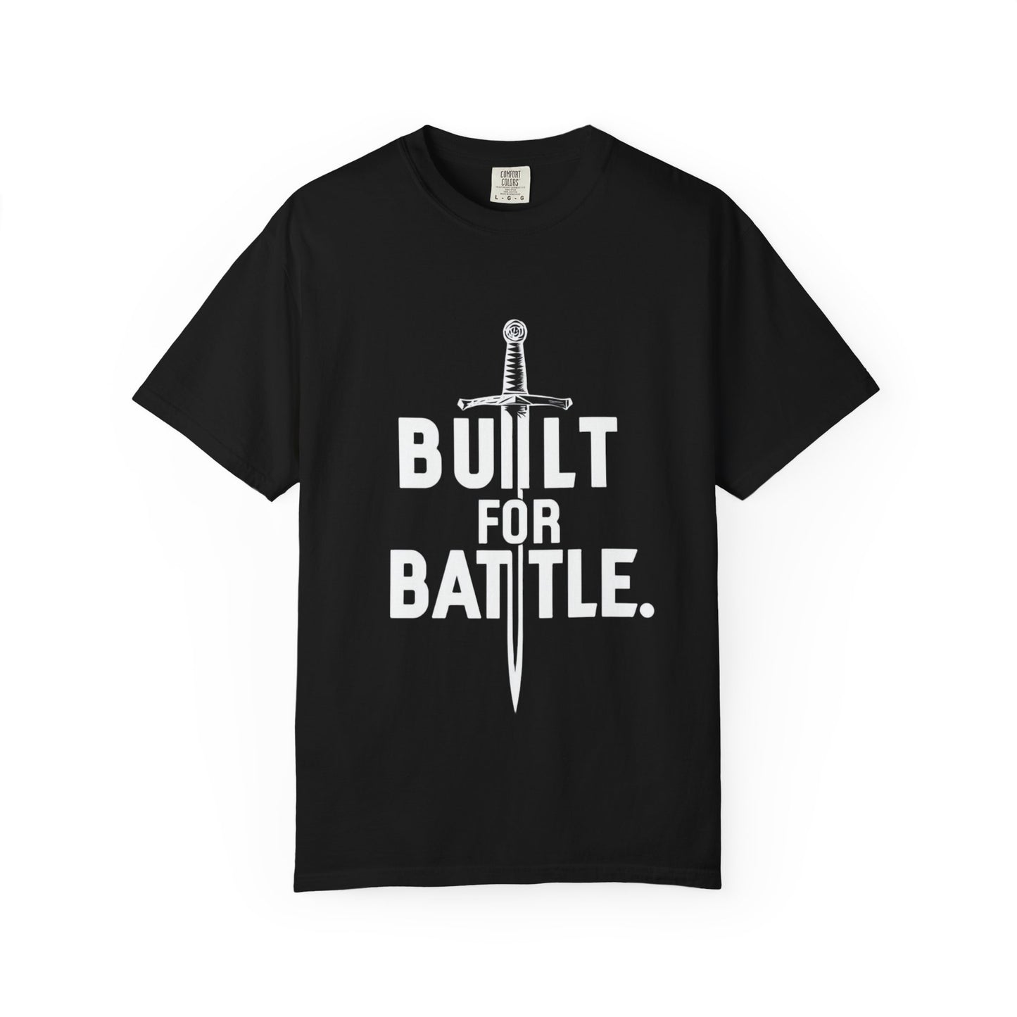 Battle-Ready Unisex T-shirt - Built for Battle - Casual Wear, Fitness, Gift for Warriors, Encouragement, Everyday Comfort