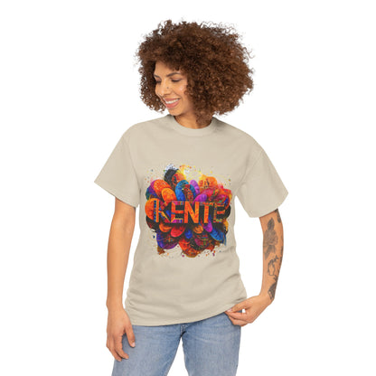Vibrant Artistic Expression Tee - Unisex Cotton T-Shirt, Casual Wear, Gift for Art Lovers, Bright Design, Everyday Style