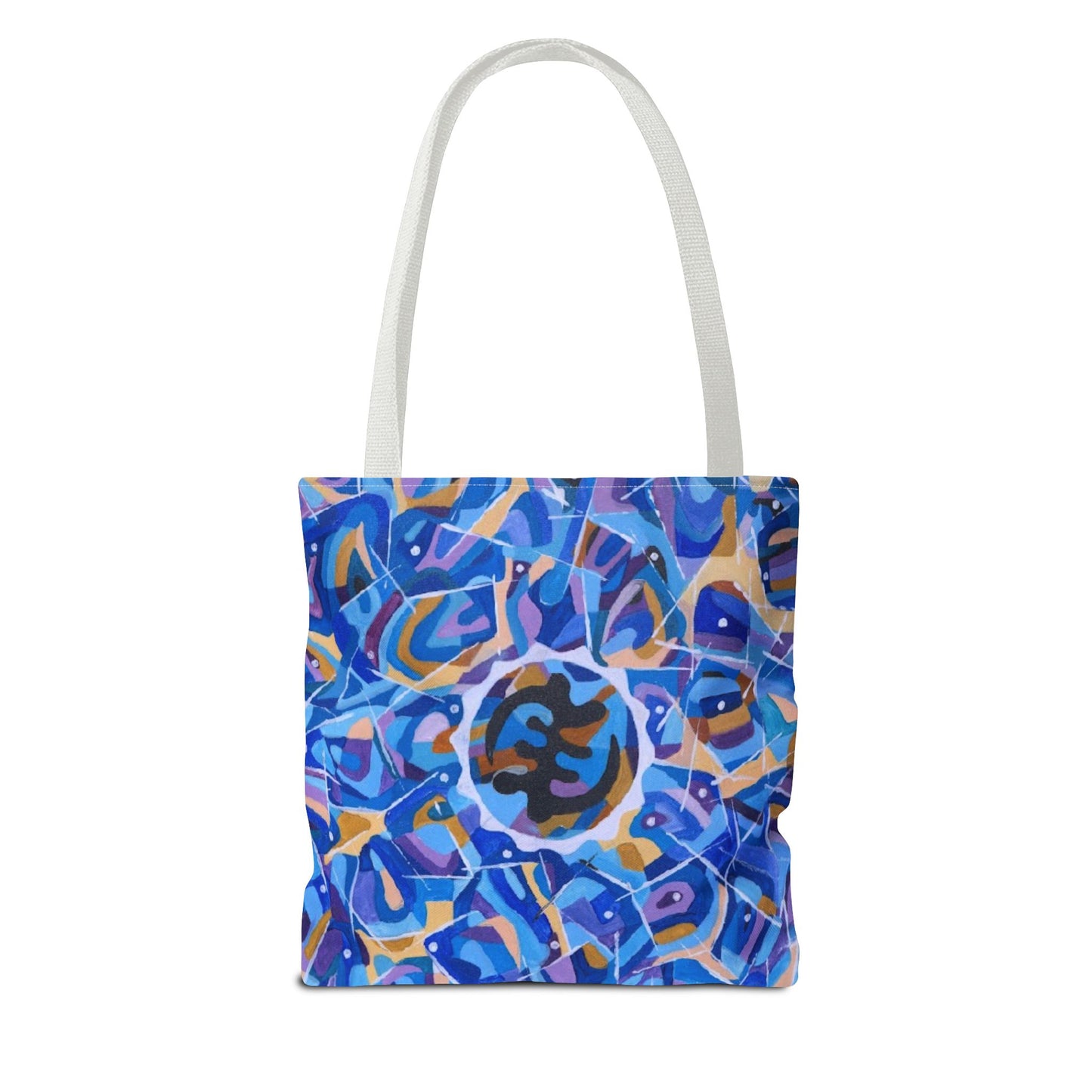Artistic AOP Tote Bag, Colorful Everyday Tote, Trendy Shopping Bag, Unique Gift for Her, Boho Style Bag
