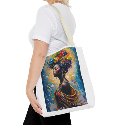 Vibrant Art Tote Bag, Stylish Eco-Friendly Grocery Bag, Elegant Gift for Art Lovers, Fashionable Daily Use, Perfect for Festivals