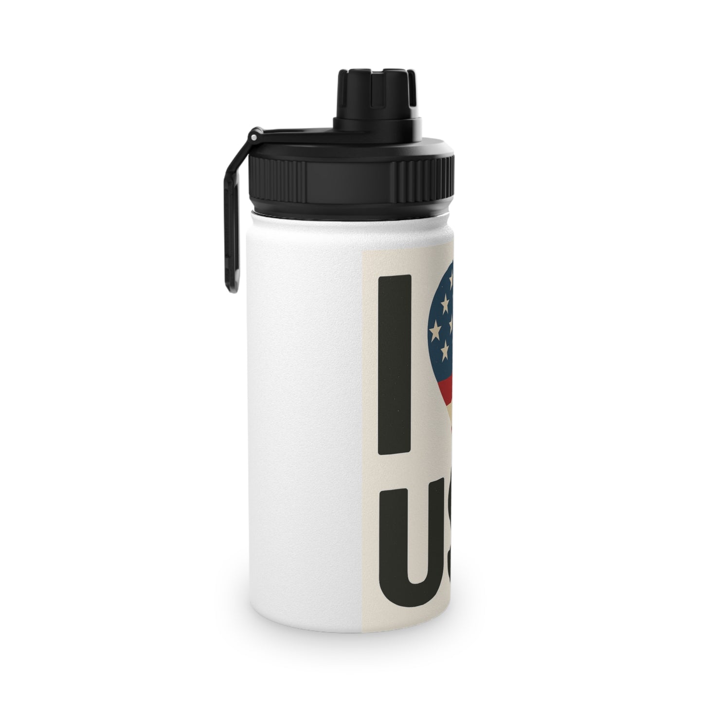 Stainless Steel Water Bottle, Sports Lid