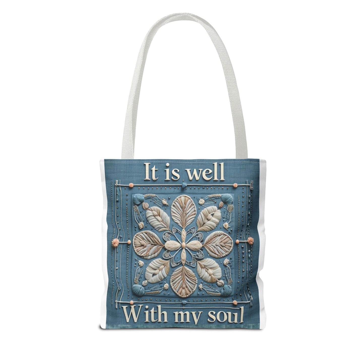 Inspirational Tote Bag, Faith-Based Bag, Motivational Shopping Bag, Personalized Gift, Spiritual Accessory