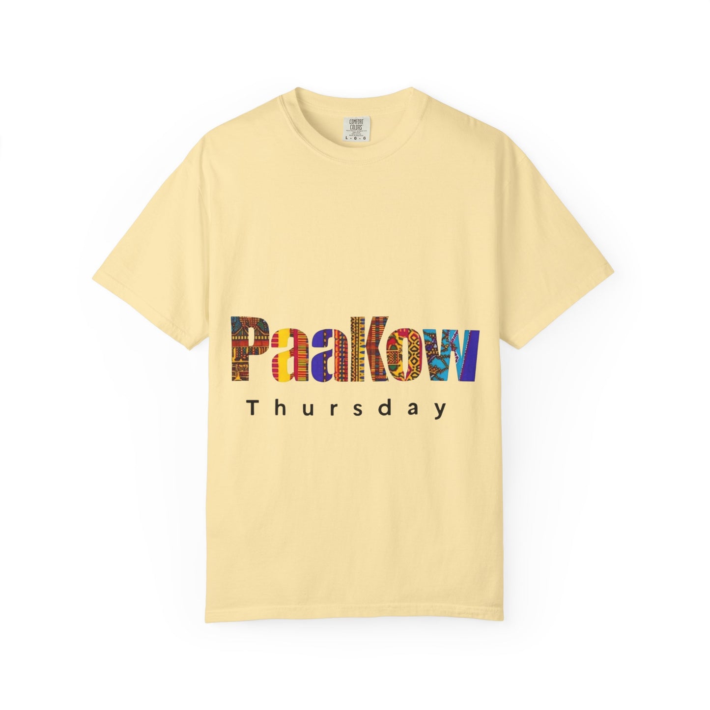 Colorful Thursday Unisex T-shirt, Casual Tee, Gift for Friends, Weekend Wear, Unique Graphic Shirt