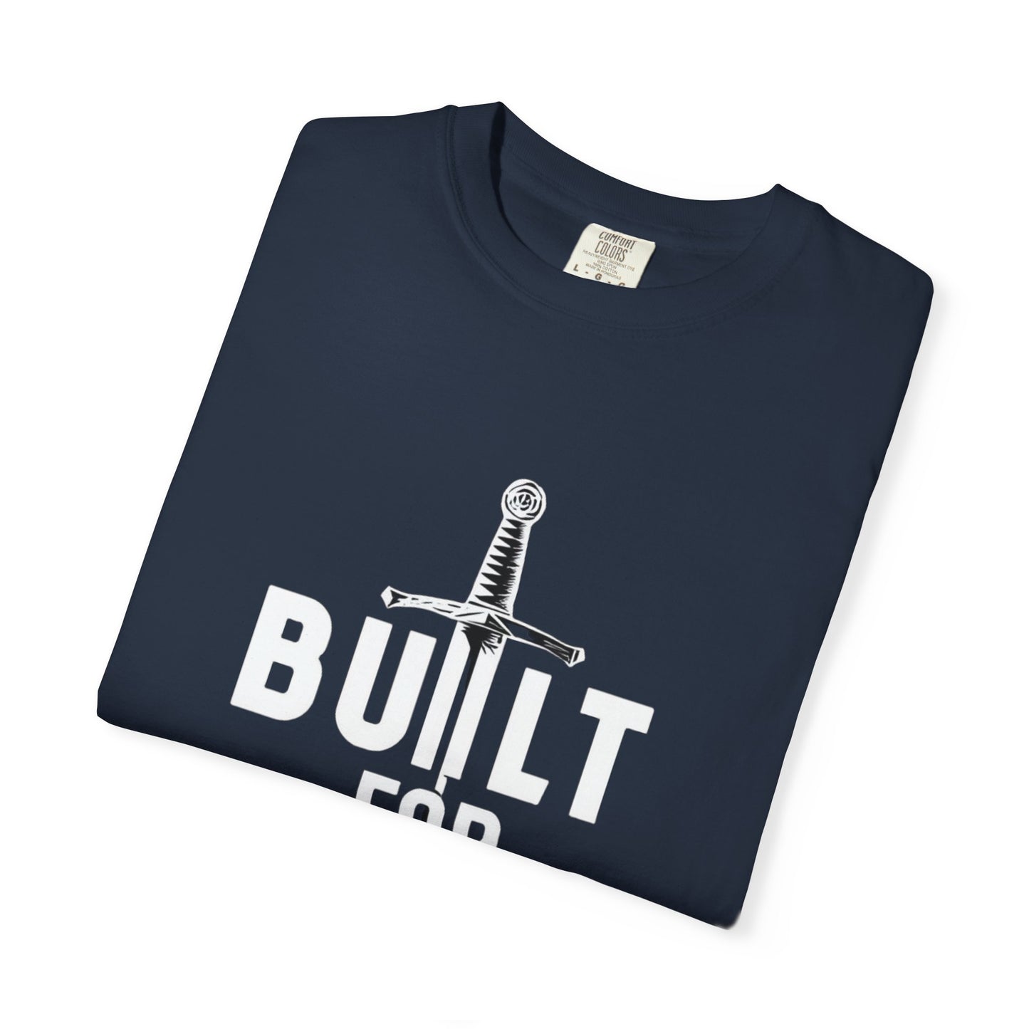 Battle-Ready Unisex T-shirt - Built for Battle - Casual Wear, Fitness, Gift for Warriors, Encouragement, Everyday Comfort