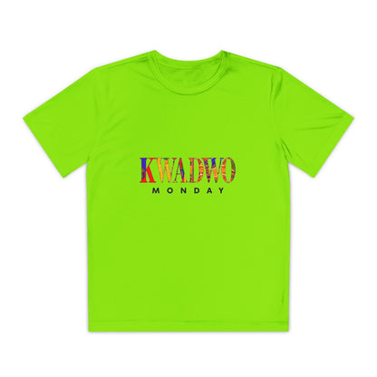Youth Competitor T-Shirt, Fun Youth Tee, Kwadwo Monday Graphic Tee, Kids Casual Top, Gift for Kids, Birthday Shirt