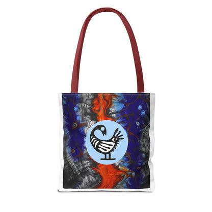 Vibrant Abstract Tote Bag - Artistic Carried Canvas, Eco-Friendly Shopping Companion, Gift for Art Lovers, Travel Enthusiast, Vibrant [...]