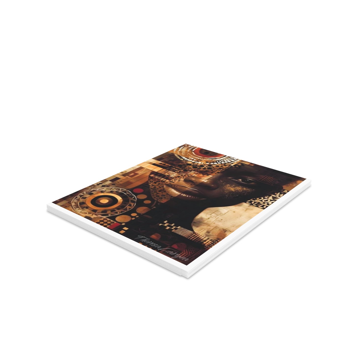 Artistic Greeting Cards Set, Unique Cards for Any Occasion, African Art Greeting Cards, Ethnic Themes, Birthday/Thank You/Anniversary