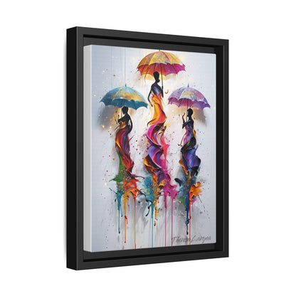 Matte Canvas, Framed (Multi-color)