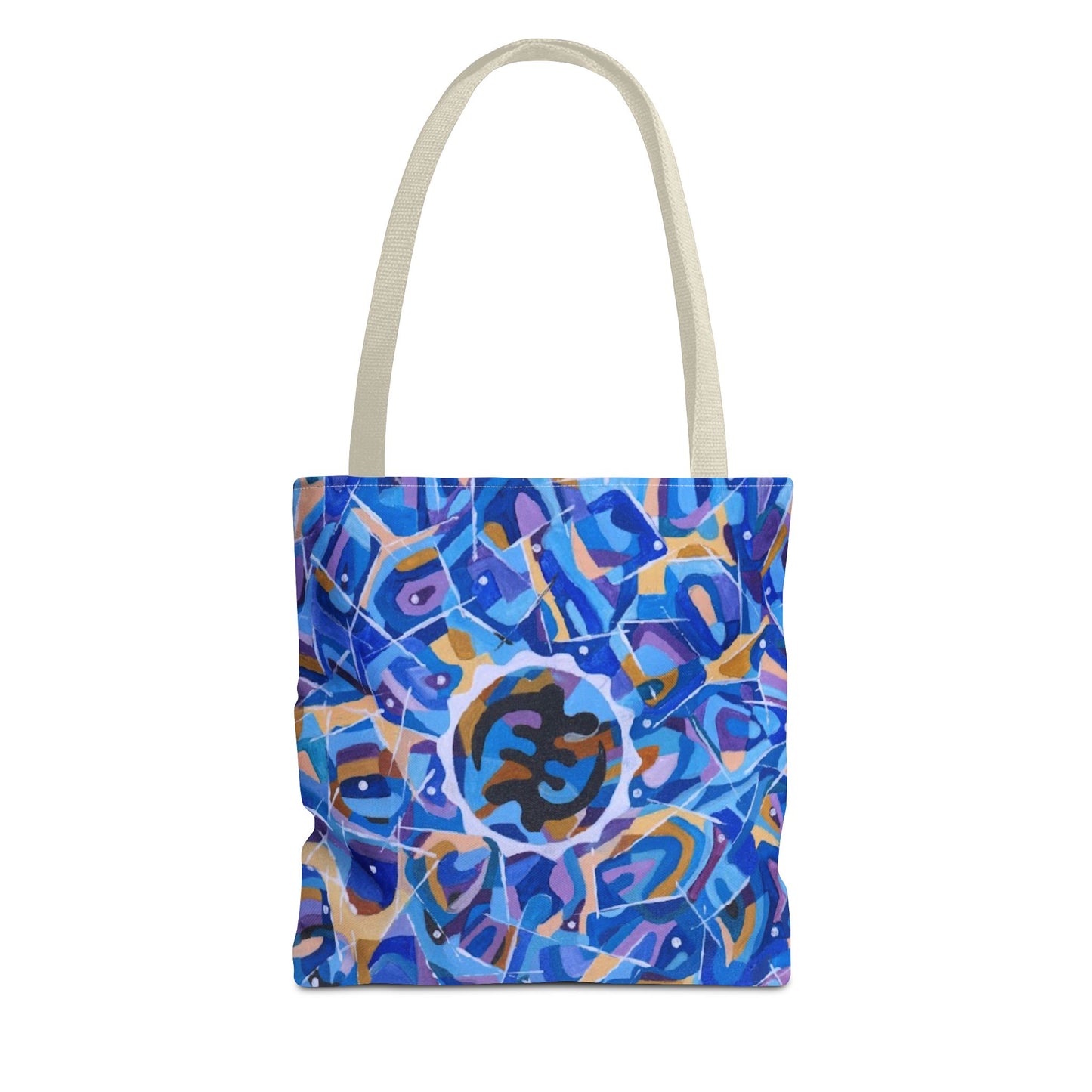 Artistic AOP Tote Bag, Colorful Everyday Tote, Trendy Shopping Bag, Unique Gift for Her, Boho Style Bag