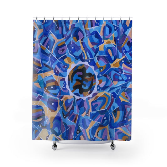 Vibrant Abstract Shower Curtain for a Relaxing Bathroom Escape, Artistic Home Décor, Colorful Bathroom Accessories, Modern Shower [...]
