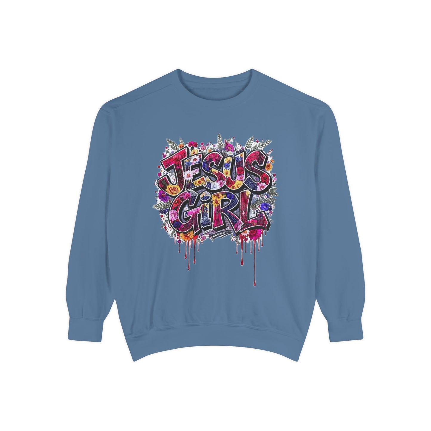 Jesus Girl Sweatshirt, Unisex Casual Pullover, Faith-Based Gift, Christmas, Birthday, Everyday Comfort